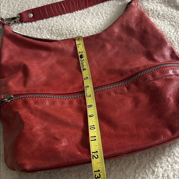 Hobo International Red Leather Shoulder Bag - Picture 9 of 11